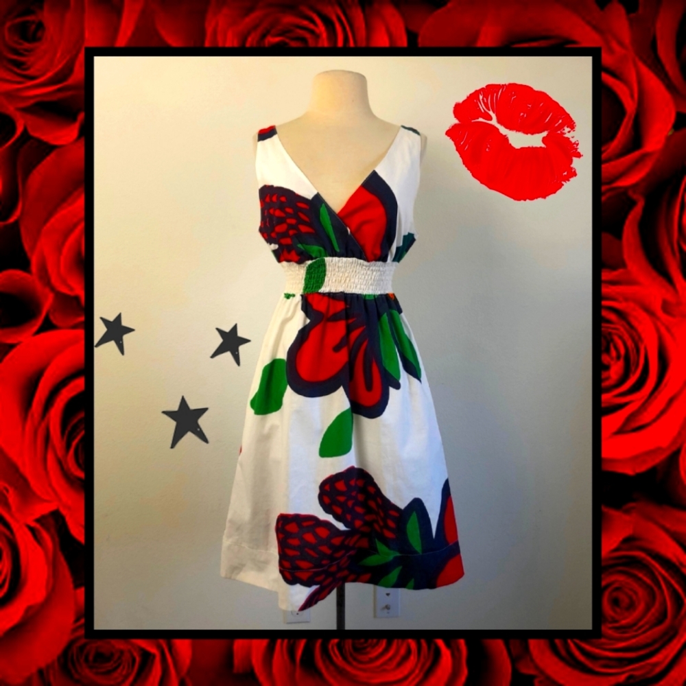 ANTHROPOLOGIE x MARIMEKKO 90s sleeveless gem